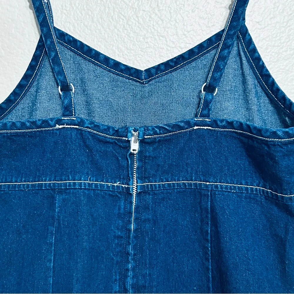 GAP Denim Dress with Butterfly Accents